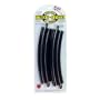 Bachmann Trains Snap-Fit E-Z Track 18? Radius Curved Track (4/card)