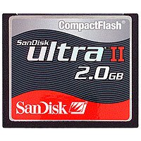SanDisk Compact Flash ULTRA II Speicherkarte 2 GB