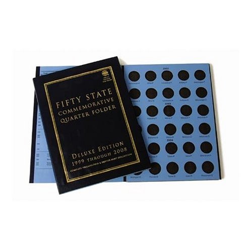 Childrens Toyshop  Toys : 50 State Quarter Folder, Deluxe Edition