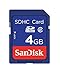 4GB SDHC (Secure Digital HC) Card Sandisk SDSDB-4096 (BUB-S)