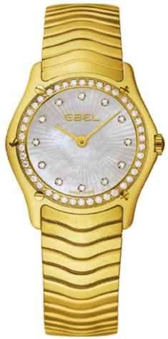 Ebel Women's 8256F24/99925 Classic Mother-Of-Pearl Dial Diamond Watch