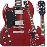 Epiphone Lefty G-400 SG Electric Guitar, Cherry