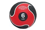 Altus Athletic AMB-6 Medicine Ball w/Removable Handles 6lb
