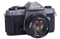 Vivitar V3800N Manual SLR Camera with 50mm Lens & Case