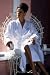 Lightweight Waffle Robe w/ Initial P