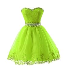 Corset   Waistline Cocktail Short Lace-Up Organza/Satin Homecoming Dress/Bridesmaid Dress/Prom Dress 