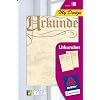 Avery Zweckform Urkunde DIN A4 gold/silber 10 Blatt