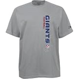 Reebok New York Giants Gemini Sideline T-Shirt- Grey
