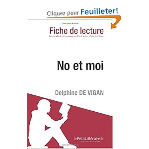 Fiche lecture no et moi
