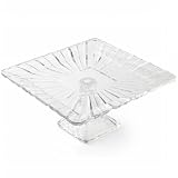 Jay Imports Serving Dish, Alexandria Crystal Footed Plate