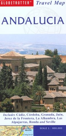 City Travel Guides Discounted  Books : Andalucia (Globetrotter Travel Map)