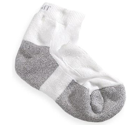 Cover image : Men's Thorlo Socks Light Walking Mini Crew - White/Platinum (3 Pairs)