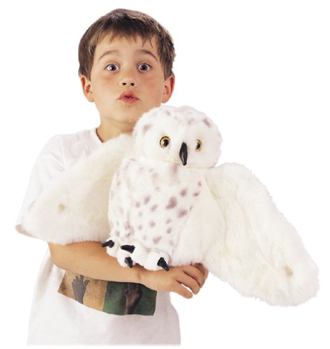 Folkmanis Snowy Owl Puppet