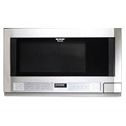 Sharp R-1214 1-1/2-Cubic-Foot 1100-Watt Over-the-Counter Microwave, Stainless
