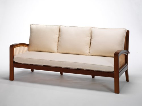  : Hurlingham Three Seat Wooden Sofa