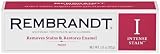 Rembrandt Toothpaste, Intense Stain, Mint Flavor, 3-Ounce Tube