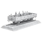 1 35 German Railway Flatbed Typ Ommr (2 Axle) w  Bonus German Mg42 Heavy Machine Gun... by Cyber Hobby