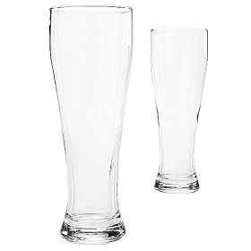 Pilsner Glasses Set of 8