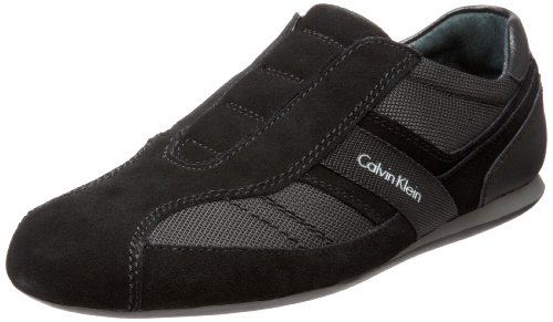 Calvin Klein Men's Carson Slip-On Fashion Sneaker,Black,8 M US