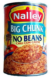Nalley Big Chunk Chili No Beans 12 ct. by Birdseye Foods