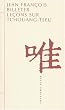 Le�ons sur Tchouang-Tseu