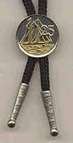 Cayman Islands 25 Cent OSail BoatO Two Tone Coin Bolo Tie