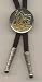 Cayman Islands 25 Cent OSail BoatO Two Tone Coin Bolo Tie