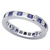 1.20 cts Baguette Diamonds Eternity Band   Platinum  18kt White or Yellow Gold
