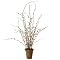 Faux Japanese Pink Cherry Blossom Plant