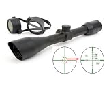 Vism Vantage Series Full-Size 10x42 Scope with P4 Sniper Reticle, Black