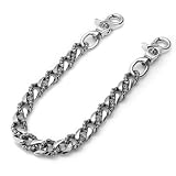 Chrome Hearts クロムハーツ ファンシーリンクウォレットチェーン2クリップ ショート CHWC-21 [並行輸入品]