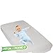 Pexils(tm) Premium Natural Organic Waterproof quilted Crib Mattress Pad Protector Fitted
