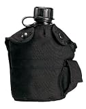 Black GI Type Enhanced Nylon 1 Qt Canteen Cover