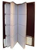 Genuine Leather Business Card Organizer Holder Available in 4 Colors