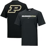 Nike Purdue Boilermakers Black Rush the Field T-shirt