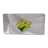 Nebraska Cornhuskers Red Mirror License Plate W/Black Huskers & Red N