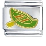 Canoe Italian Charms Bracelet Link