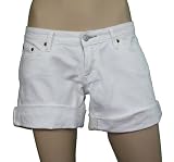 Lucky Brand Women’s White Denim Shorts 7WD1375-C6F/110