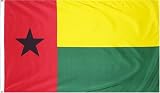 Guinea-Bissau National Country Flag - 3 foot by 5 foot Polyester (New)