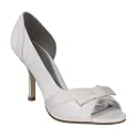 Mossimo® Heidi Satin Bow Pumps - White