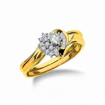 1/4 ct dtw RD Center