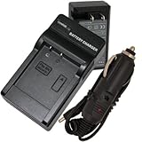 NEW Charger for Sony CyberShot DSC-W55 7.2 M.P. Mega Pixels NP-BG1 + car pl ....