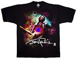 Liquid Blue Mens Jimi Hendrix Angel Short Sleeve Tee