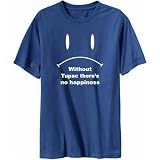 Without Tupac There Is No Happiness Male Names Mens T-Shirt (Steel, Sizes X-Small - XXX-Large)