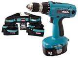 Makita 6347DWDEX1 18 Volt 1/2-Inch MForce Driver-Drill Kit with Heavy Duty Tool Belt and Bags