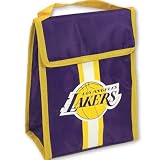 Los Angeles Lakers Soft Sided Velcro Lunch Bag