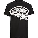 SRH Font Mens T-Shirt - Black