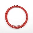 Jewelry Wire, Aluminum, 18 Gauge, Red, 3yd (Pack of 1)