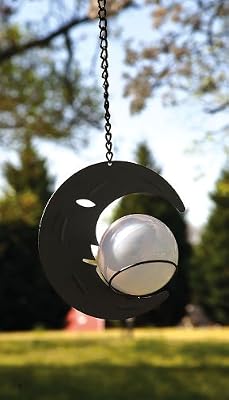 Crescent Moon Solar Hanging Lantern