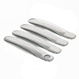Mirror Chrome Side Door Handle Covers Trims for Volkswagen VW Passat Jetta Bora Lup Golf Polo TT A2 Skoda Superb Octavia Seat Altea Arosa Cordoba Vario Ibiza Leon 4 Toledo Brand New On Sale 1999 2000 2001 2002 2003 2004 2005 2006 2007 2008